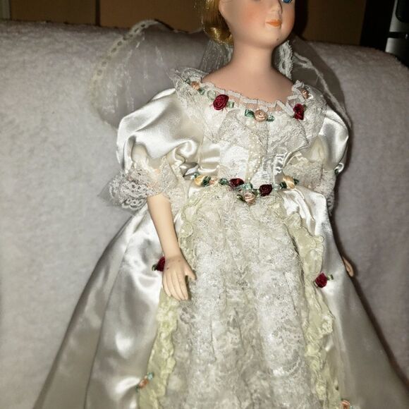 Seymour Mann Porcelain Doll - Picture 8 of 11